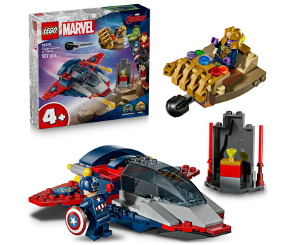 Klocki LEGO® LEGO Marvel Kapitan Ameryka kontra Thanos 76319